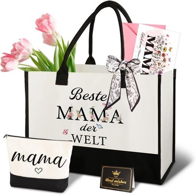 Giftota Geschenke für Mama, Mama Geschenk   Muttertagsgeschenk Canvas Ei