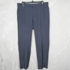 Ted Baker London Dress Pants Size 34 Jarrett Pant Men 100 Wool Flat Front