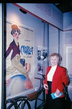 1980s Charlie Chaplin Charlot French Movie Poster Exhibit 35mm Negative