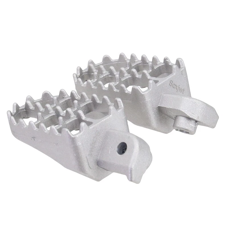 FootPegs Pedal Pad Wide Fat Footrest For Honda CR CRF XR Yamaha PW50 80 8mm Foto 4 de 4