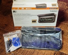 Reliabilt Solar Address Mailbox House Number Sign Plaque Custom DIY Light Up