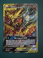 Pokémon TCG Moltres Zapdos Articuno GX SM210 Destino Nascosto Promo
