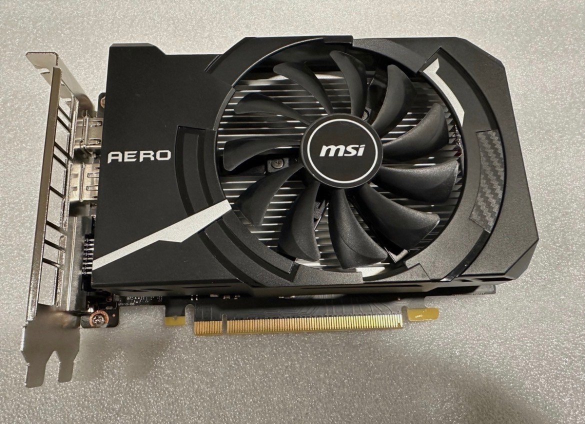 MSI NVIDIA GeForce GTX 1650 4GB GDDR6 Graphics Card (G165D6AIC1