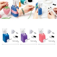 Macchina elettrica per maglieria e uncinetto, per principianti fai da te,