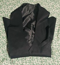 Men's Black Satin Formal, Wedding, Prom, Homecoming Tuxedo Vest