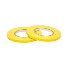 Yellow Poly Bag Sealing Packing Tape 2.3 Mil 3/8 Inch x 180 Yards 96 Rolls