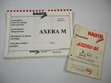 Rauch Axera M Düngerstreuer Ersatzteilliste Streutabelle 1998