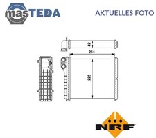 54239 WÄRMETAUSCHER INNENRAUMHEIZUNG NRF FÜR RENAULT ESPACE II
