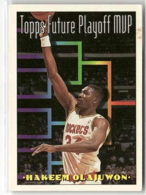 1993-94 TOPPS #205 HAKEEM OLAJUWON HOUSTON ROCKETS