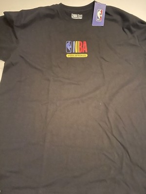 NWT NBA Store NBA Philippines Black Shirt Men s Size XXL 