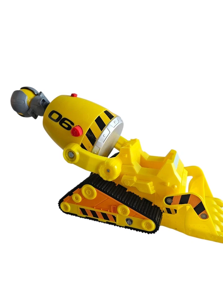 Bulldozer PAW Patrol The Movie Rubble's Deluxe JUGUETE de SPINMASTER 18" Foto 2 de 4