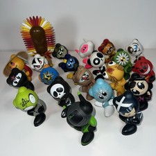 UB Funkey Funkies Lot of 21 Figures U.B. Funkeys Game Toy Assorted Figures Rare
