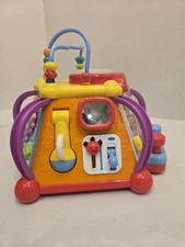 Educational Baby Toddler Toy Musical Activity Cube Play Centre with Lights 