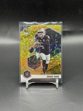 2021 Mosaic Derek Carr Gold No Huddle Disco /10