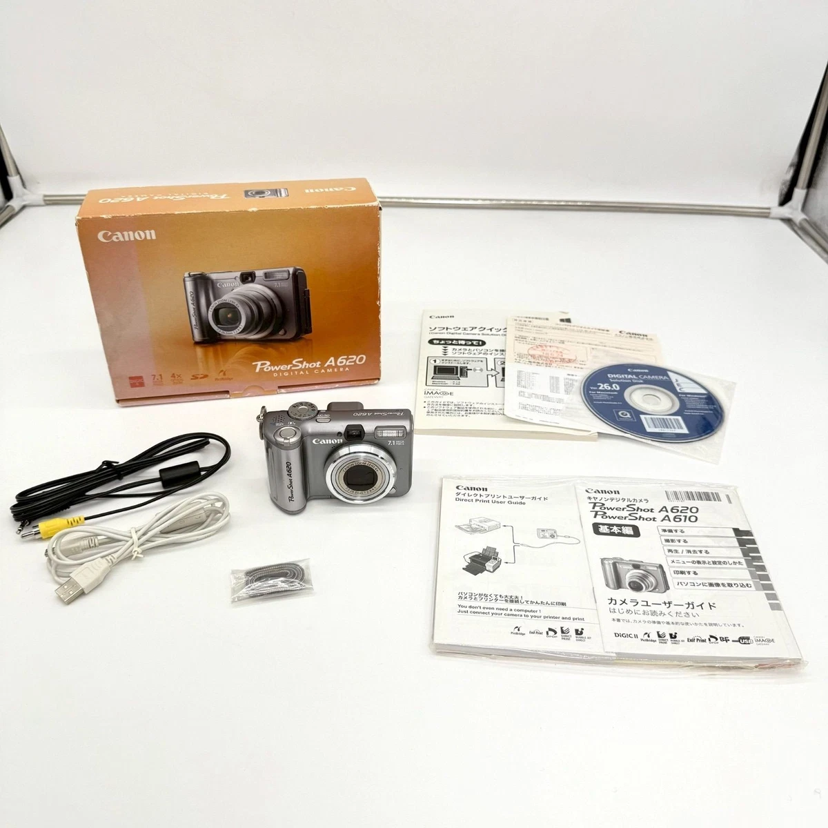 Canon キャノン PowerShot A620 パワーショット デジカメ PowerShot A620 - Canon Camera Museum