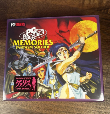 Memories Fantasm Soldier PC Engine Super Cd-Rom Japan New PCE Works Factory Seal