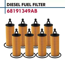 8 PC Oil Filter 68191349AB Repacement For Chr...