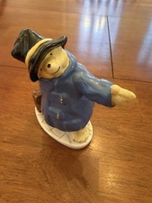 Paddington Bear Hitchhikes Figurine Coalport Bone China 1976 Wanted on Voyage
