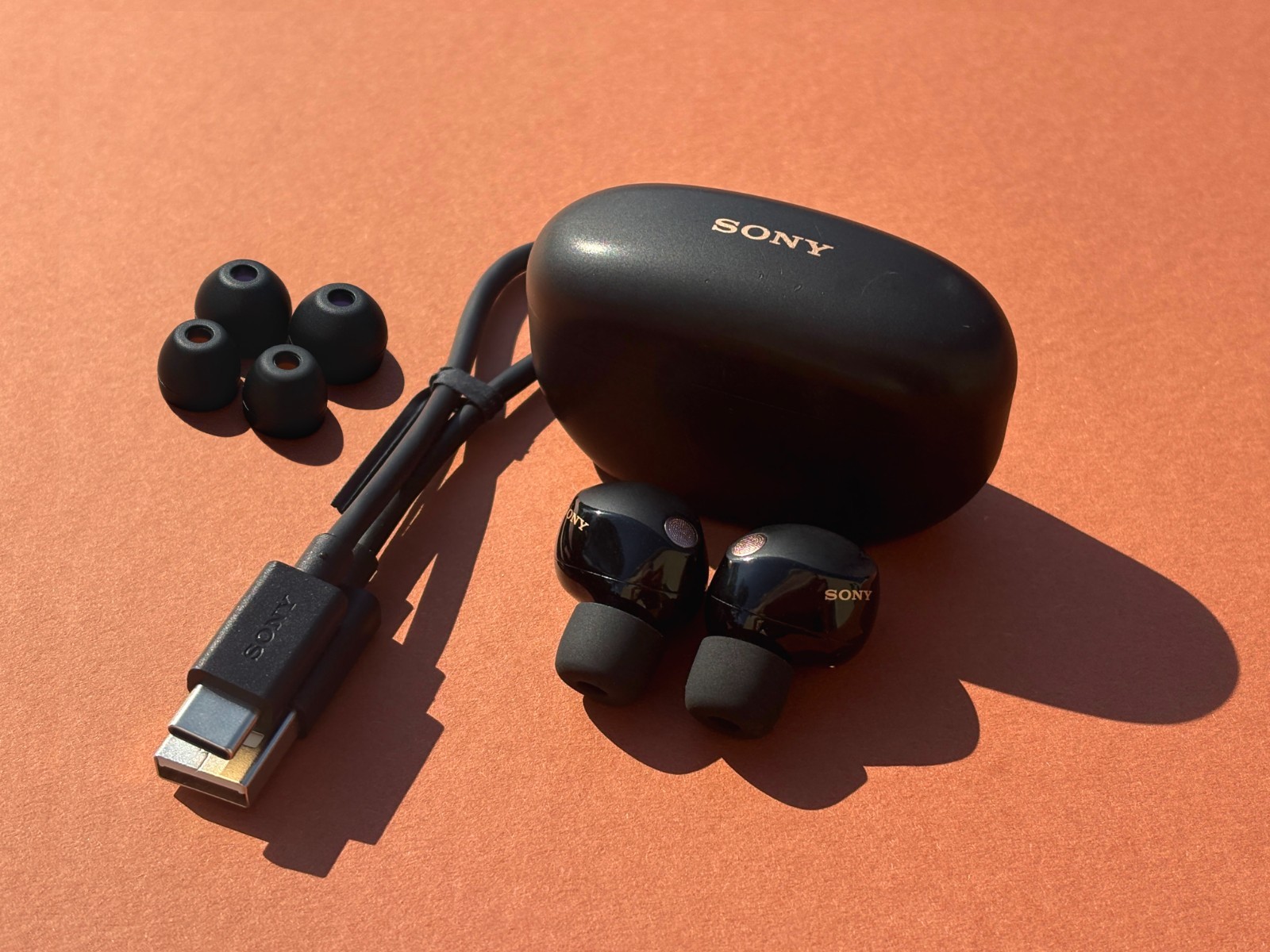 SONY WF-1000XM5/B Earphones Wireless Bluetooth Noise Canceling - BLACK #G