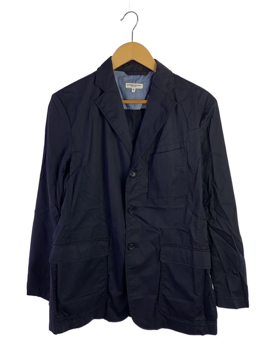 Engineered Garments Navy Polyester Tailored Jacke… - image 1