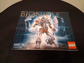 Bionicle Takanuva 8596 And Makuta 8593 Manuals Only