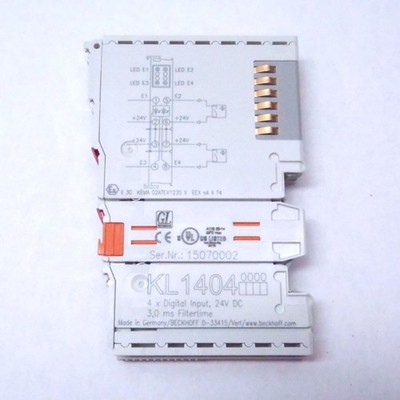 BECKHOFF KL1404 Digital Input Module 4-channel 24 V DC New