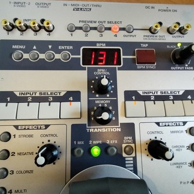 Roland V-4 4 EDIROL Channel Video Mixer Visual Performance