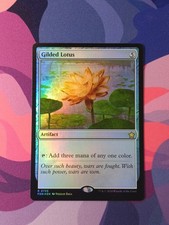 Gilded Lotus - Foil 7 Off 2 Foundations Nm Mtg