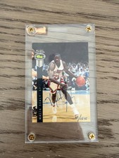 1992 Classic Four Sport Malik Sealy Auto #/1575 Pacers Signature Card
