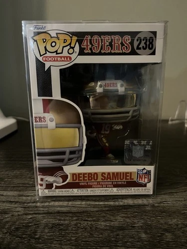 Funko Pop! NFL Deebo Samuel San Francisco 49ers #238 w/protector READ!
