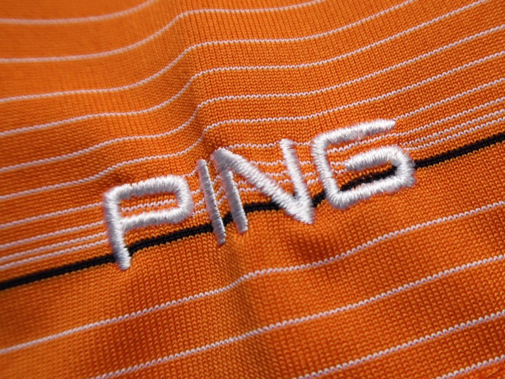 Ping SensorCool Orange Striped Performance Stretc… - image 6