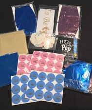 Gender Reveal Decorations Boy or Girl Gender Reveal Party Supplies Kit