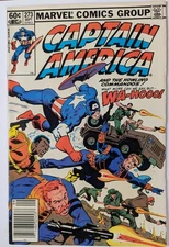 Captain America #273 Marvel Comics 1982 Newsstand Edition VG/F Sleeve & Board