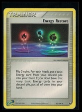 Pokémon TCG Energy Restore EX Ruby & Sapphire 81/109 Regular Uncommon