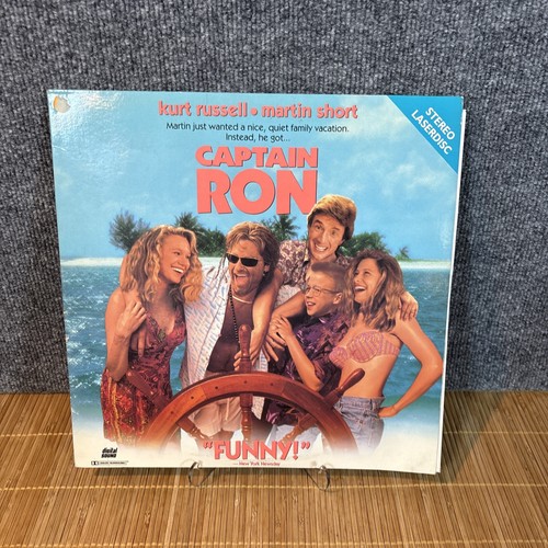 Captain Ron Kurt Russel Laserdisc Single Disc Vintage 1990's Pre-Owned - Picture 1 of 2