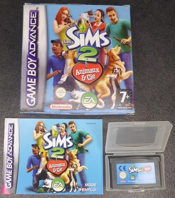 Jeu Game Boy Advance - LES SIMS 2, ANIMAUX & Cie - Photo 1/4