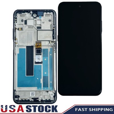 New For Nokia X100 5G TA-1399 MetroPCS LCD Display Touch Screen Digitizer +Frame