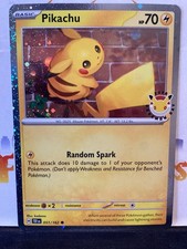 Pikachu - (Cosmo Holo) 051/162 Miscellaneous Cards & Products Holo