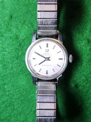 Girard-Perregaux Gyromatic 22mm Silver Dial Automatic Watch (READ)