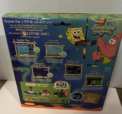 SpongeBob SquarePants TV Games (TV game systems, 2004) for sale