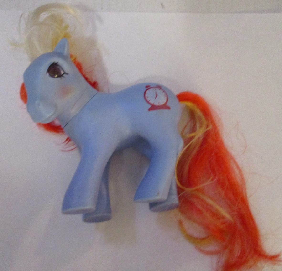 Vintage 1987 Twinkle-Eyed Ponies My Little Pony G1 BRIGHT EYES Blue Alarm Clock