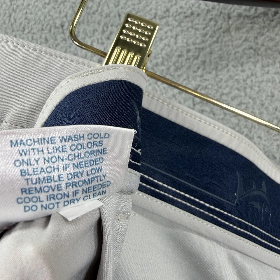 Pantalones Cortos Southern Tide Brrr Para Hombre 34 Gris Informal Enfriamiento Vacaciones Comodidad Elastizados Foto 4 de 4