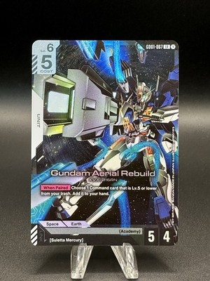Gundam Aerial Rebuild (GD01-067) (NM) - Gundam Card Game - Newtype