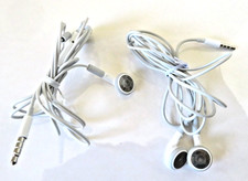 Earbuds Wired Headphones Earbuds with 3.5mm Jack  2706 Lot Of Two