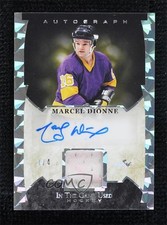 2022 Leaf ITG Used Game Silver Pattern 1/4 Marcel Dionne #GUA-MD1 Auto HOF 8q5