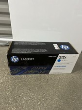 HP 212X Cyan  W2121X  Original HP Toner Cartridge   High Yield OPEN BOX