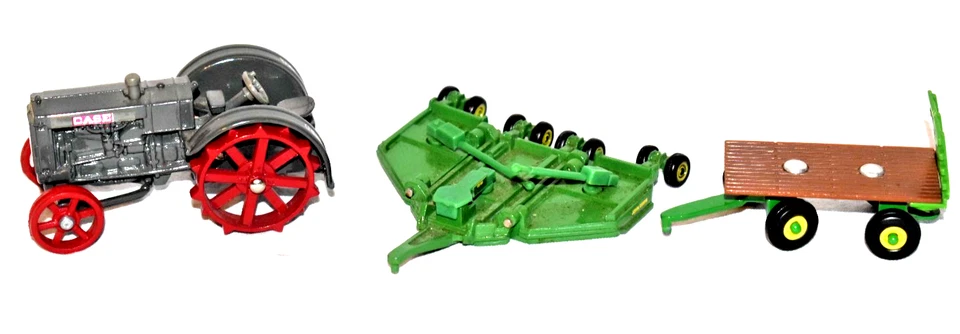 Ertl 1/64 Scale Diecast Tractors Farm Implements Lot Of 10 International Deere - Image 3 of 4