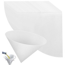 25 Pcs 10 Inch Non Woven Filter Cones Deep Fryer Oil Filter For Kitchen Cafe 25 Pcs 10 Inch Non Woven Filter Cones Deep Fryer Oil Filter For Kitchen Cafe