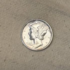 1945-S Mercury Dime UNC/BU Uncirculated Great Condition #SC 1010-31