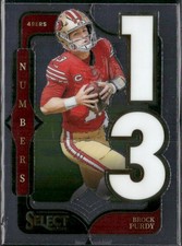 2024 Panini Select #22 Brock Purdy Select Numbers